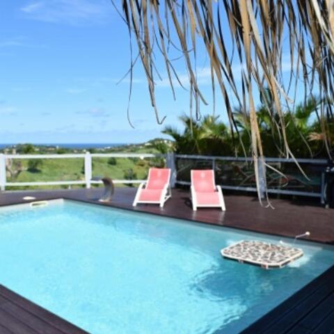 Bungalow La Paillote Le Francois Ngoại thất bức ảnh