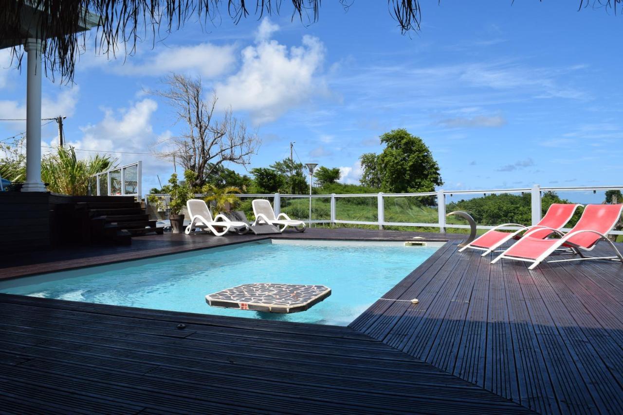 Bungalow La Paillote Le Francois Ngoại thất bức ảnh