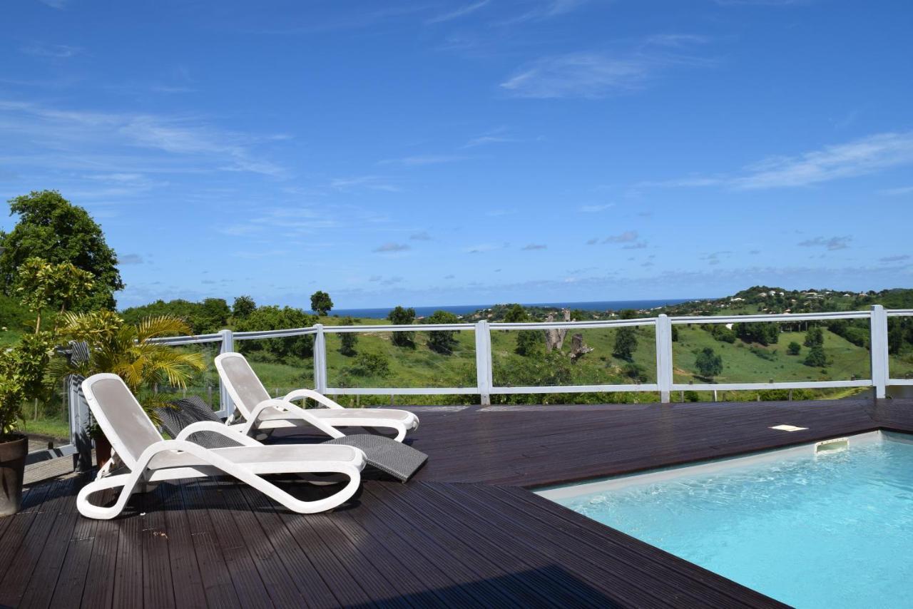 Bungalow La Paillote Le Francois Ngoại thất bức ảnh