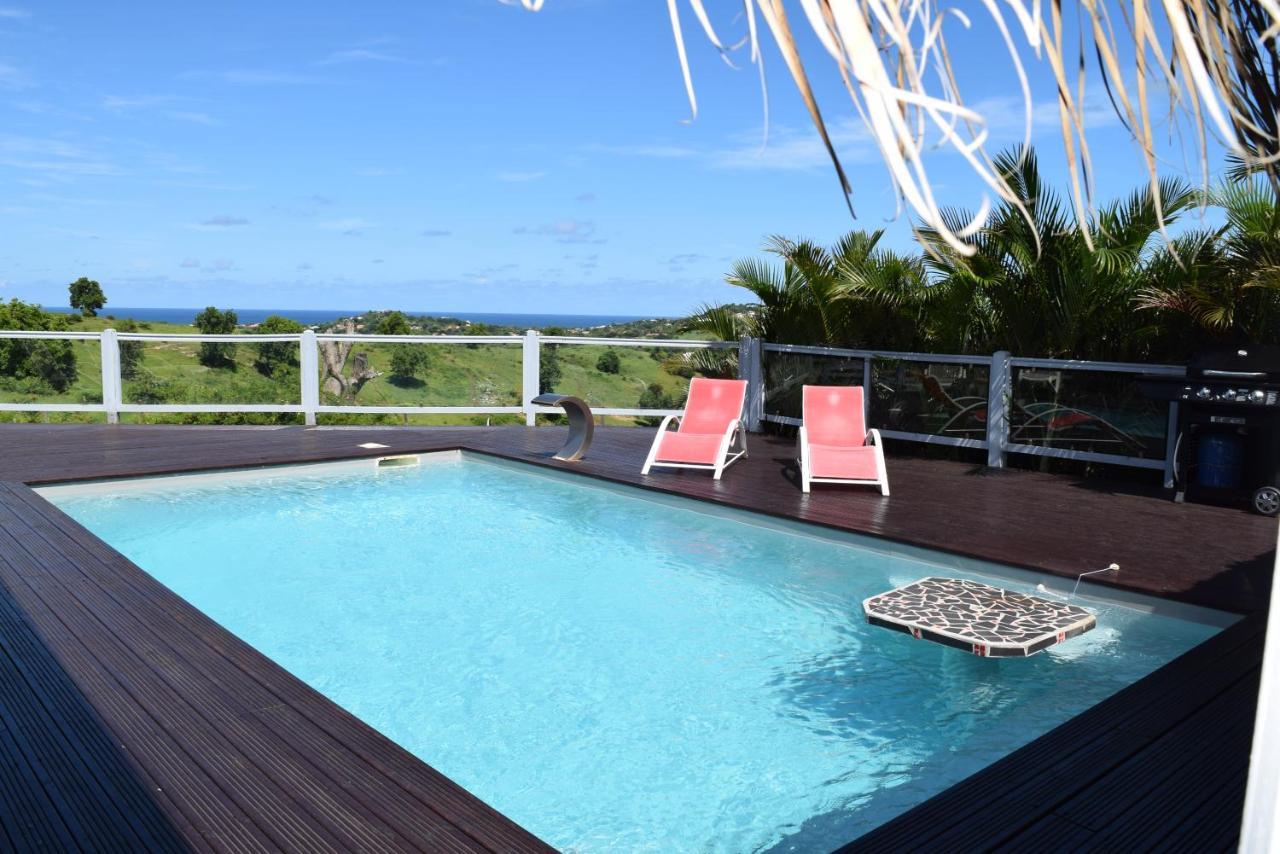 Bungalow La Paillote Le Francois Ngoại thất bức ảnh