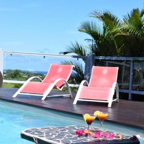 Bungalow La Paillote Le Francois Ngoại thất bức ảnh
